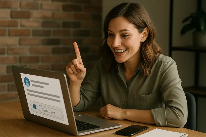 Commenting for better reach CFBR guide for social media