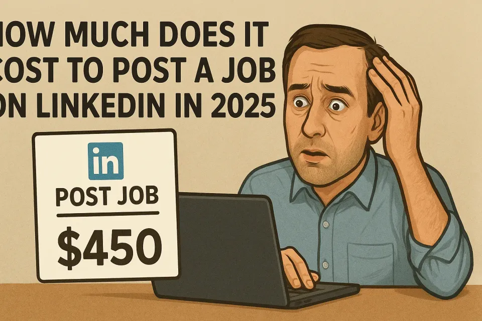 How much does it cost to post a job on LinkedIn in 2025
