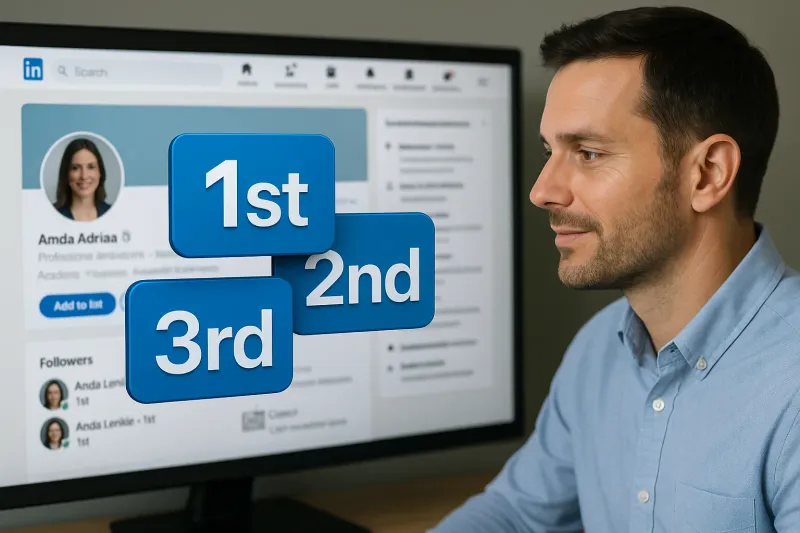 LinkedIn connection levels guide - 1st 2nd 3rd degree explained